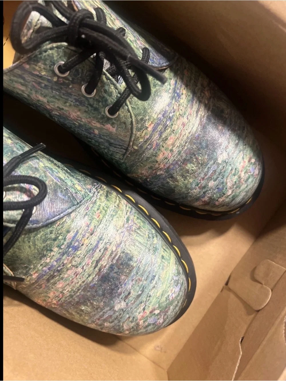 Dr. Martens x National Gallery 1461 Art Print Leather Oxford Shoes